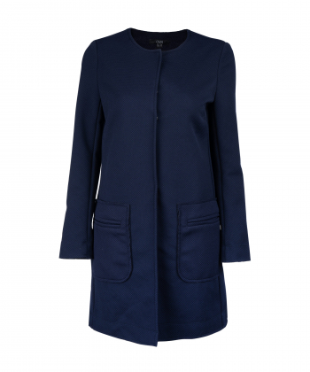 مانتو سرمه ای او وی اس OVS کد 175429