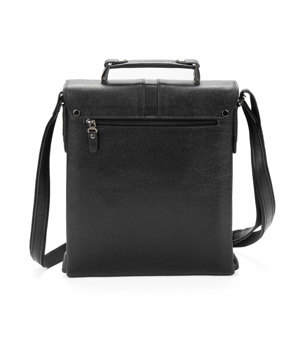 کیف دوشی چرم طبیعی چرم کروکو Croco Leather مدل ویلیام