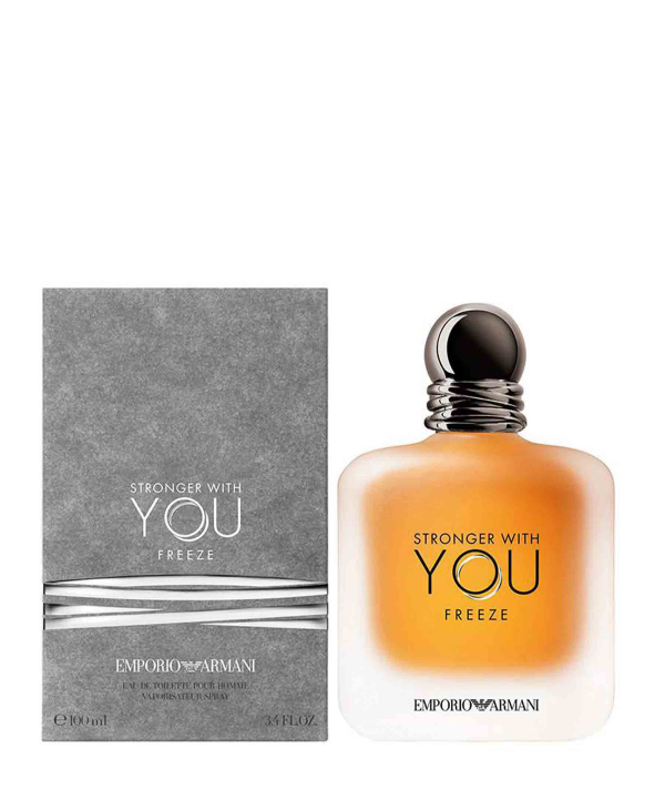 ادوتویلت مردانه جورجیو آرمانی Giorgio Armani مدل Stronger With You Freeze حجم 100 میلی‌لیتر