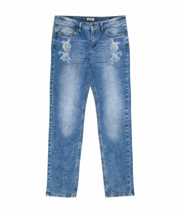 شلوار جین طرح دار زنانه او وی اس OVS کد 164452