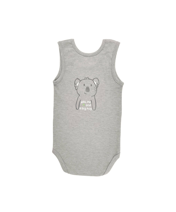 سرهمی آستین حلقه‌ای نوزادی روکو Roco طرح Koala