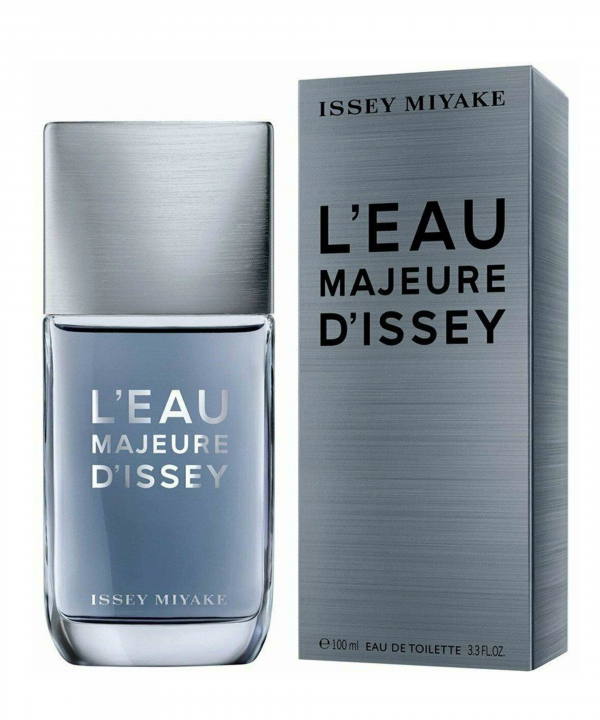 ادوتویلت مردانه ایسی میاک Issey Miyake مدل LˊEau Majeure dˊIssey حجم 100 میلی‌لیتر