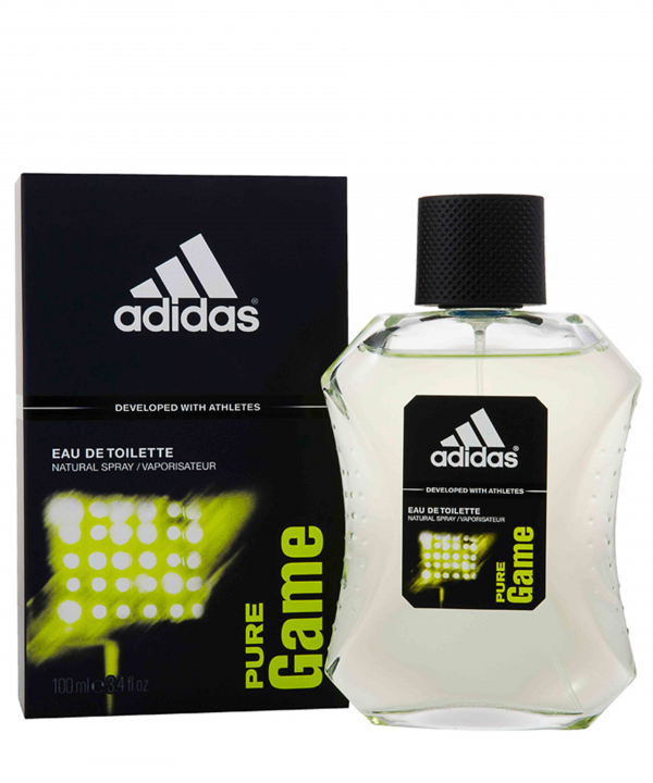 ادوتویلت مردانه آدیداس Adidas مدل Pure Game حجم 100 میلی‌لیتر