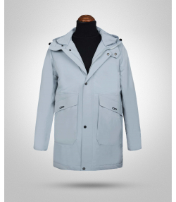 کاپشن کلاه دار مردانه جین وست Jeanswest کد 04122509