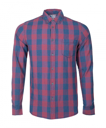 پیراهن چهارخانه مردانه او وی اس OVS کد 157718