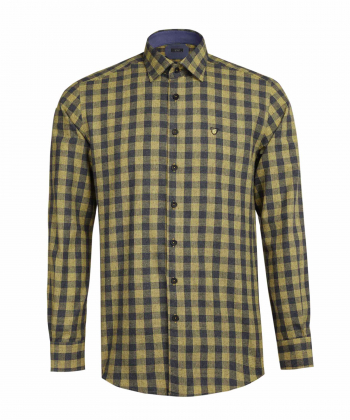 پیراهن چهارخانه مردانه ال سی من LC Man کد 02181213