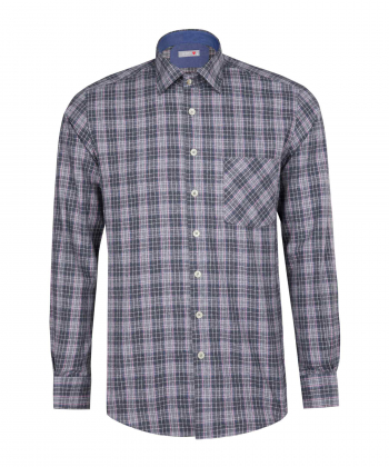 پیراهن چهارخانه مردانه ال سی من LC Man کد 02181209