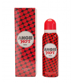 ست عطر و اسپری دئودورانت زنانه ریبول Rebul مدل Angie Hot Loves حجم 50 میلی لیتر