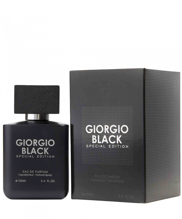 ادوپرفیوم مردانه جورجیو گروپ Giorgio Group مدل Giorgio Black Special Edition حجم 100 میلی‌لیتر