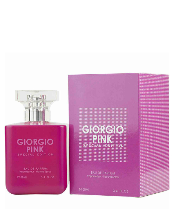 ادوپرفیوم زنانه جورجیو گروپ Giorgio Group مدل Giorgio Pink Special Edition حجم 100 میلی‌لیتر
