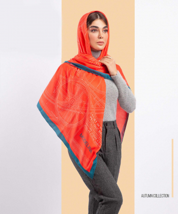 روسری طرح دار مدلینا Modelina کد 1208