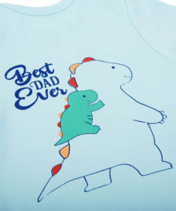 سرهمی آستین بلند نوزاد پسرانه روکو Roko طرح ‎  Dino