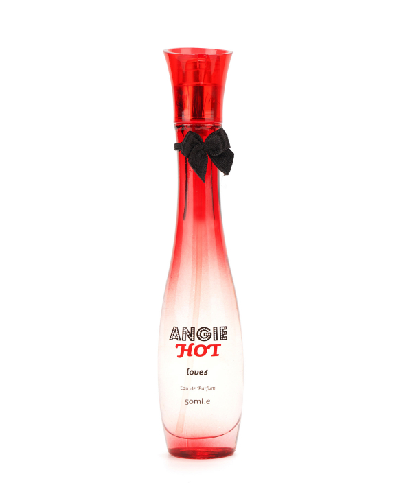 ست ادوپرفیوم و اسپری دئودورانت زنانه ریبول Rebul مدل Angie Hot Loves حجم 50 میلی‌لیتر