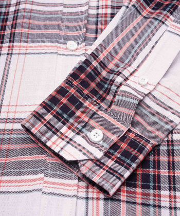 پیراهن چهارخانه مردانه آر ان اس RNS کد 12201208