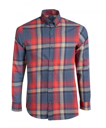 پیراهن چهارخانه مردانه آر ان اس RNS کد 12201208