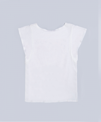 تیشرت طرح دار دخترانه او وی اس OVS کد 1507400