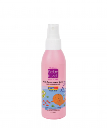 اسپری ضد آفتاب کودکان SPF 50 بیبی فرست Baby First حجم 150 میلی لیتر