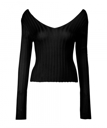 بلوز بافت کوتاه زنانه لوکسیرا Luxira کد AM0630