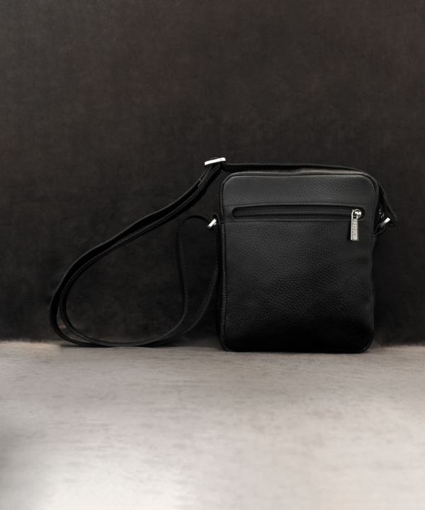 کیف دوشی چرم طبیعی بیسراک Bisrak Leather مدل نپتون