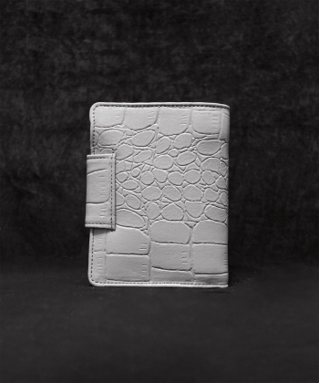 کیف پول زنانه چرم طبیعی بیسراک Bisrak مدل مهتاب