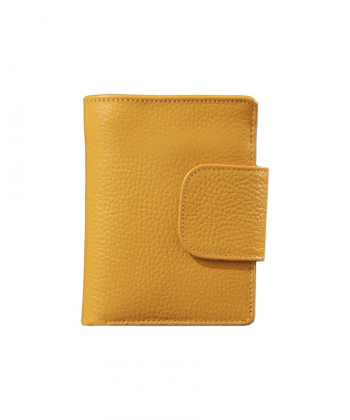 کیف پول زنانه چرم طبیعی بیسراک Bisrak مدل مهتاب