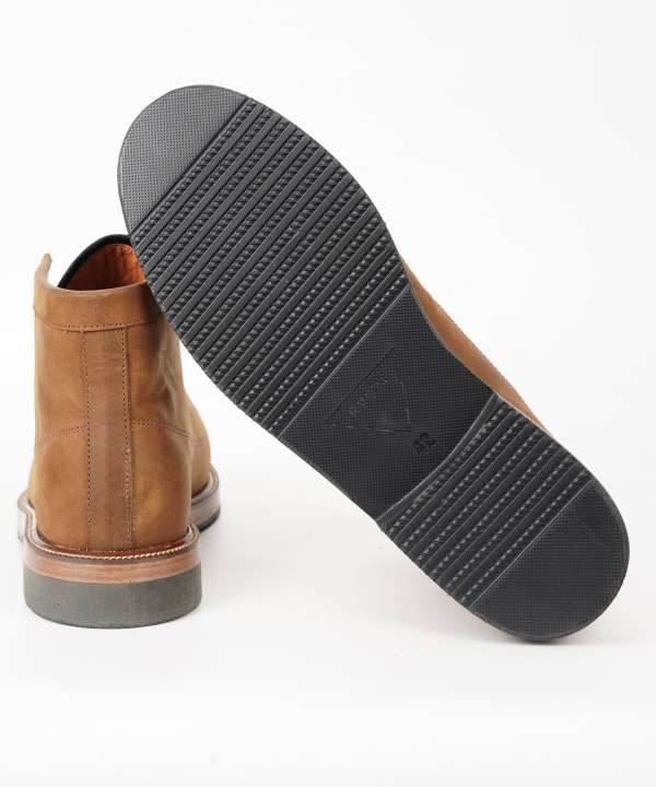 نیم بوت مردانه چرم طبیعی نبوک راموان Ram One کد RB15
