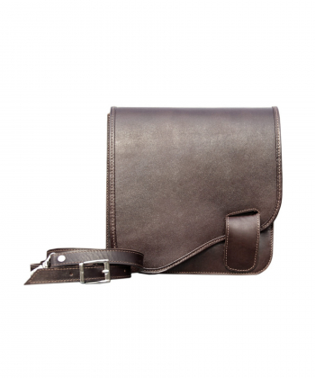 کیف دوشی زنانه چرم طبیعی بیسراک Bisrak مدل محیا