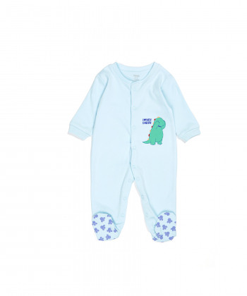 سرهمی جورابدار نوزاد پسرانه روکو Roko طرح Dino