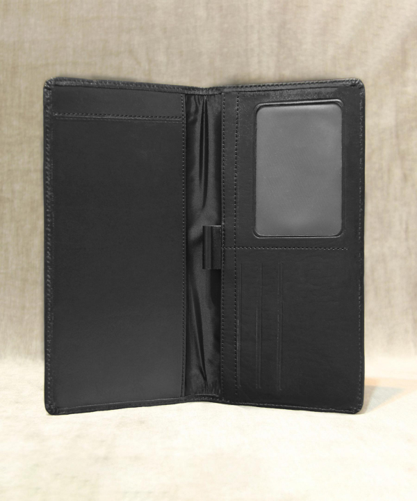 کیف پول مردانه چرم طبیعی بیسراک Bisrak Leather مدل مهدیس