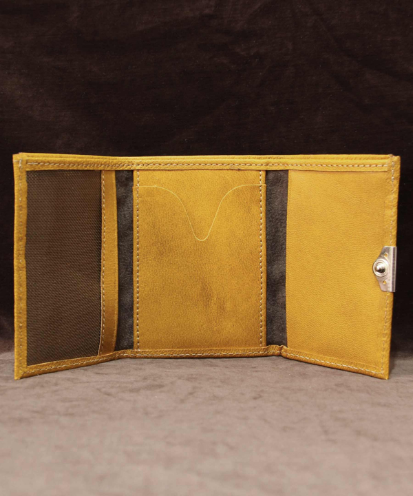کیف پول زنانه چرم طبیعی بیسراک Bisrak Leather مدل یمین