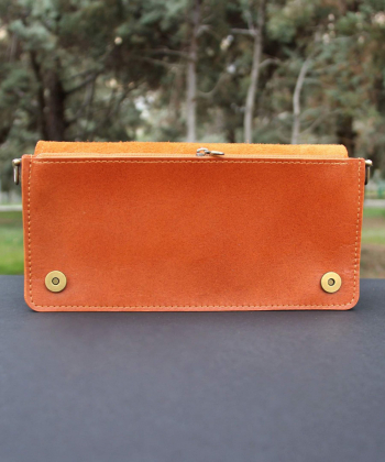 کیف پاسپورتی چرم طبیعی بیسراک Bisrak مدل آوا