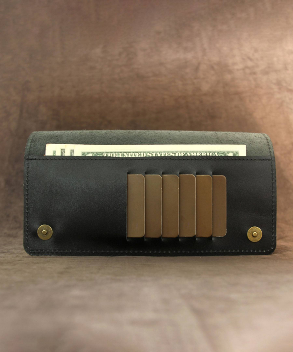 کیف پاسپورتی چرم طبیعی بیسراک Bisrak Leather مدل آوا
