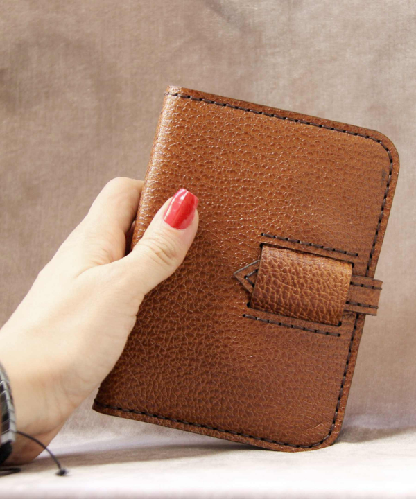 کیف مدارک چرم طبیعی بیسراک Bisrak Leather مدل مسیح