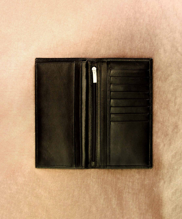 کیف پول چرم طبیعی بیسراک Bisrak Leather مدل آدان