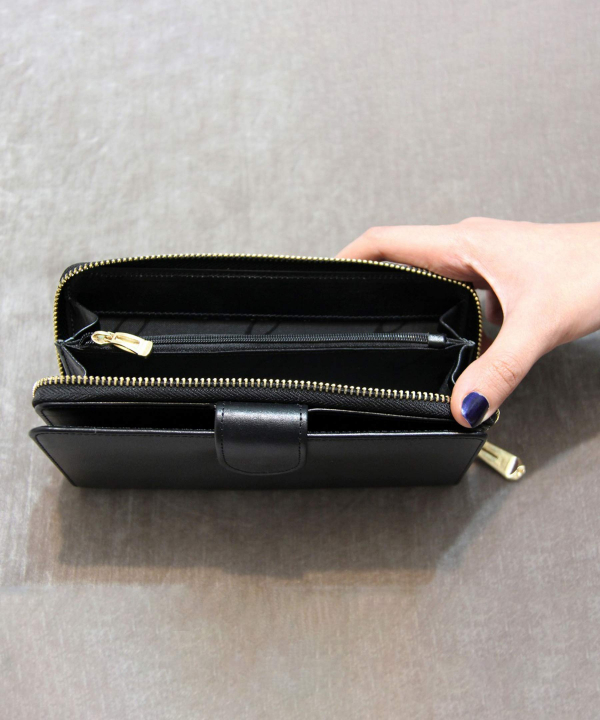 کیف پول زنانه چرم طبیعی بیسراک Bisrak Leather مدل آلدو