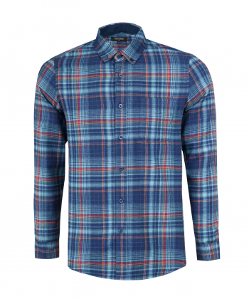 پیراهن چهارخانه مردانه جوتی جینز JootiJeans کد 13531178