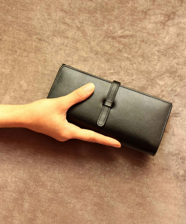 کیف پول زنانه چرم طبیعی بیسراک Bisrak Leather مدل آلیس