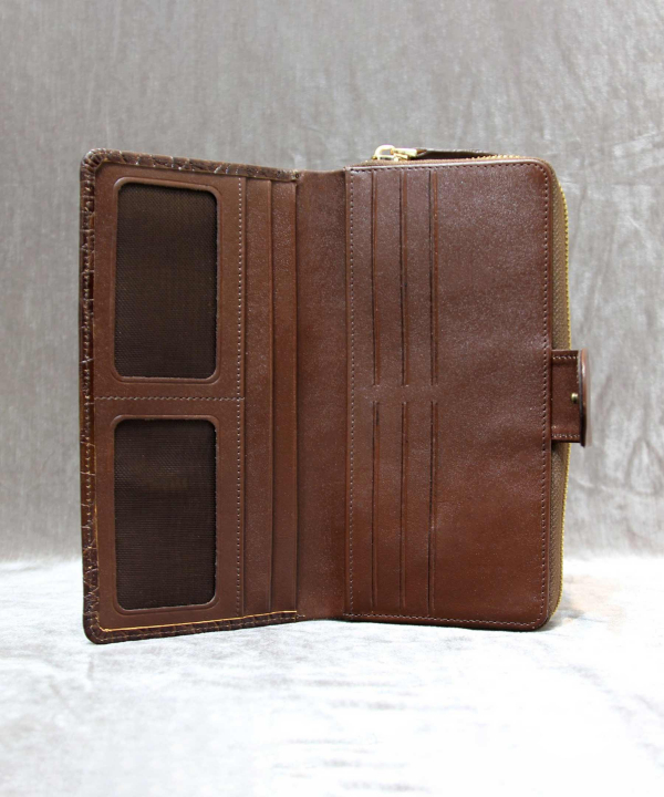 کیف پول زنانه چرم طبیعی بیسراک Bisrak Leather مدل آلدو