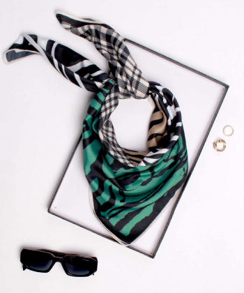 روسری طرح دار زنانه مدلینا Modelina کد 1135