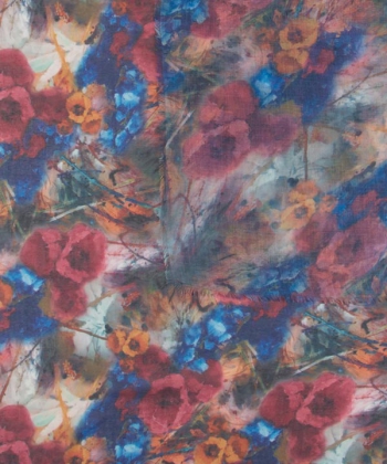 روسری نخی آبرنگی