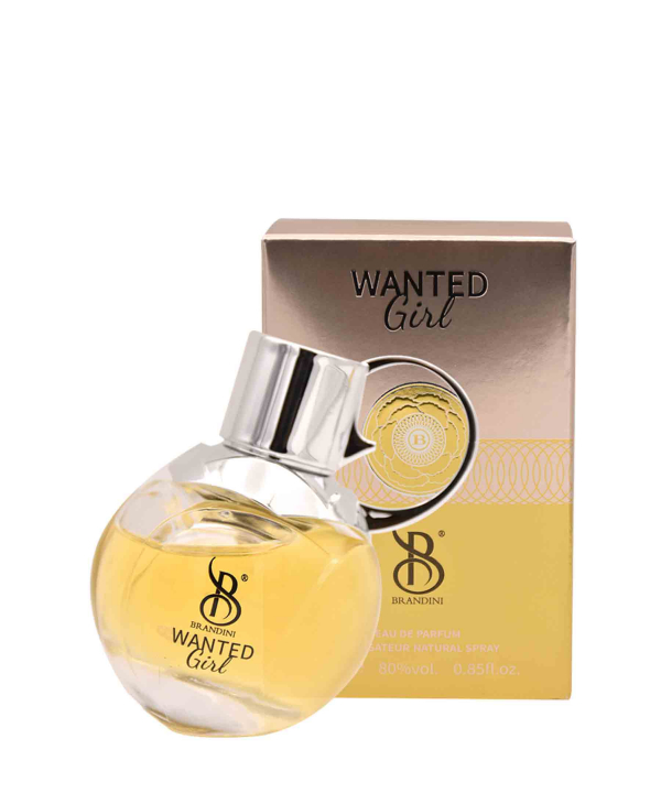 عطر جیبی زنانه برندینی Brandini مدل Wanted Girl حجم 25 میلی‌لیتر