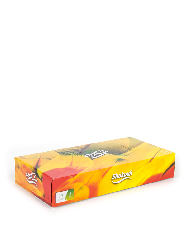 دستمال کاغذی 50 برگ شکوه Shokouh