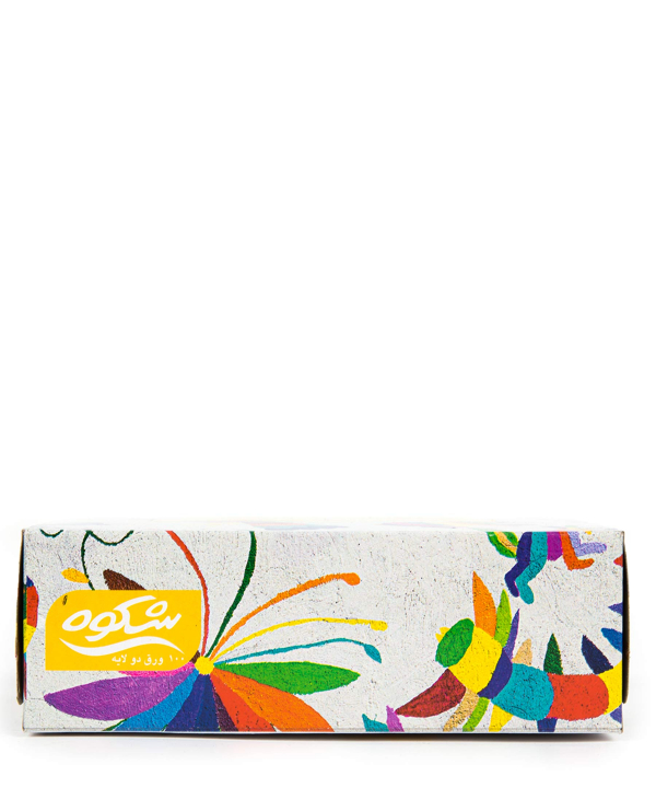 دستمال کاغذی اتومبیلی 100 برگ شکوه Shokouh