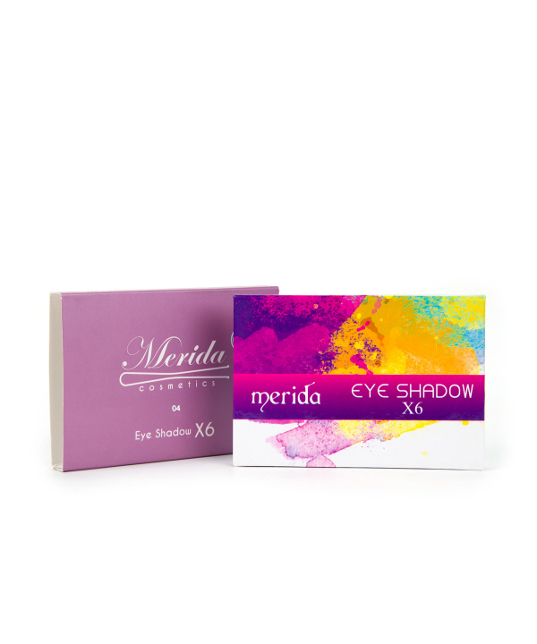 پالت سایه چشم مریدا Merida مدل X6 وزن 18 گرم
