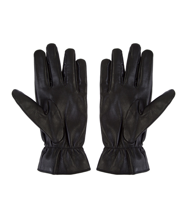 دستکش چرم مردانه مشکی چرم مشهدMahshid leather مدل R0527