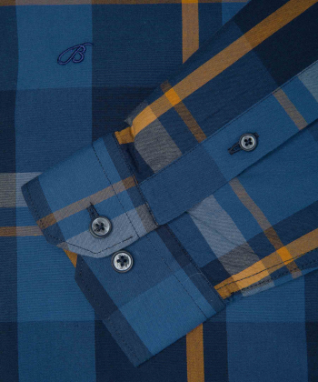 پیراهن چهارخانه مردانه برندس Brands کد BR2283-1