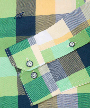 پیراهن چهارخانه مردانه برندس Brands کد BR2277