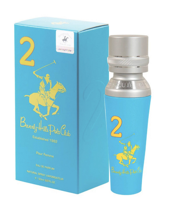 ادوپرفیوم زنانه بورلی هیلز پولو کلاب Beverly Hills Polo Club مدل Two حجم 50 میلی‌لیتر با هدیه