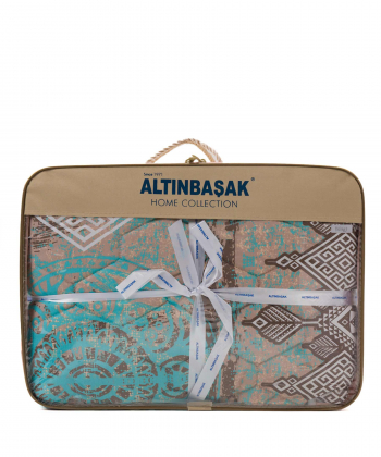 سرویس لحاف دو نفره سه تکه آلتین باشاک AltinBasak کد ABQ00096