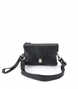 کیف دوشی زنانه چرم طبیعی چرم کروکو Croco Leather مدل سوین